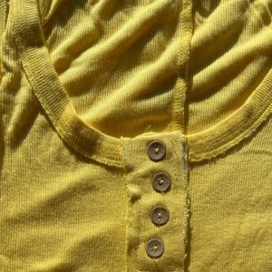 Sunny days, ribbed tank top