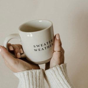 Sweater weather, coffee mug